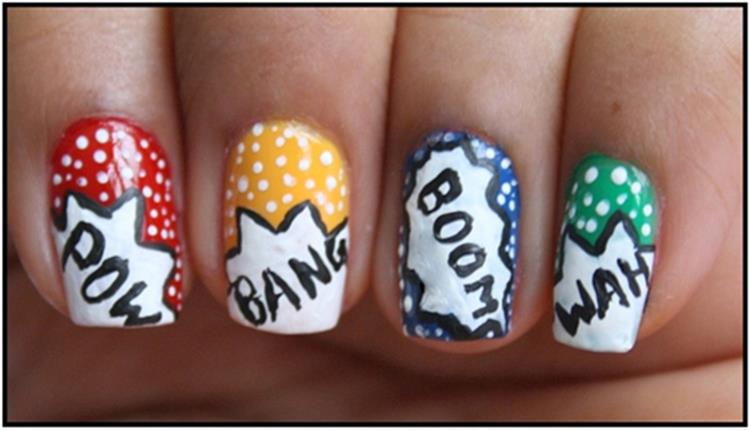 uñas pintadas