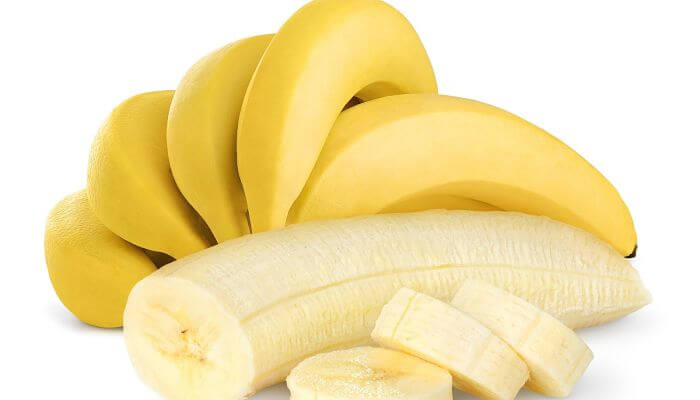 plátano para el cabello maltratado