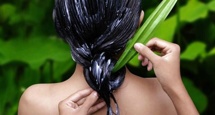 aloe vera para el cabello maltratado