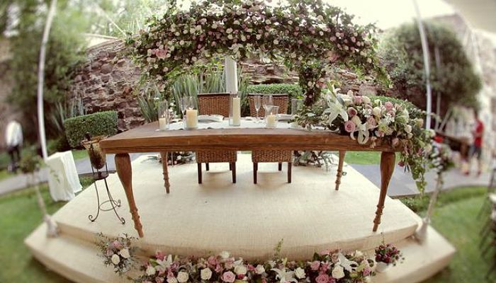 decoracion vintage para boda civil