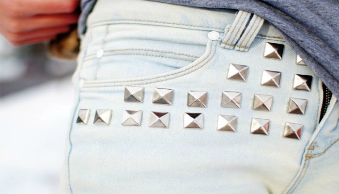 decoración de jeans