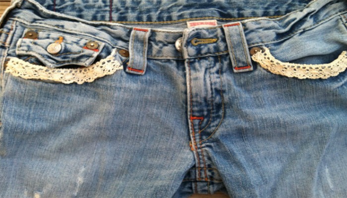 cómo decorar jeans fácilmente