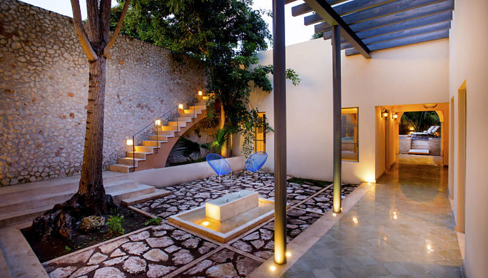 jardines casas modernas por dentro