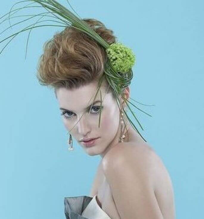 peinados de bodas para pelo corto