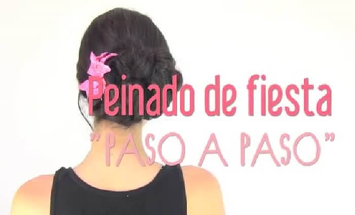 Como hacer peinados de fiesta paso a paso. Moños,Trenzas Y
