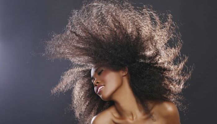 pelo a lo afro