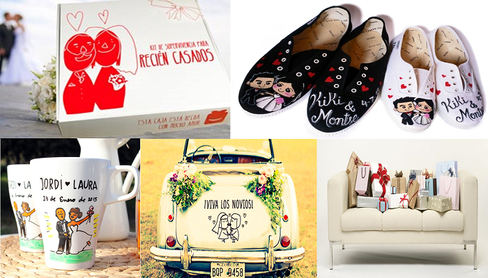 Ideas De Regalos Originales Para Regalar A Los Novios