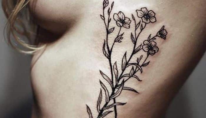 tatuajes en las costillas